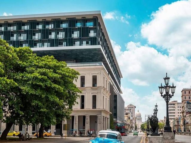 Paseo del Prado panoramic view, Old Havana, Havana, Cuba.