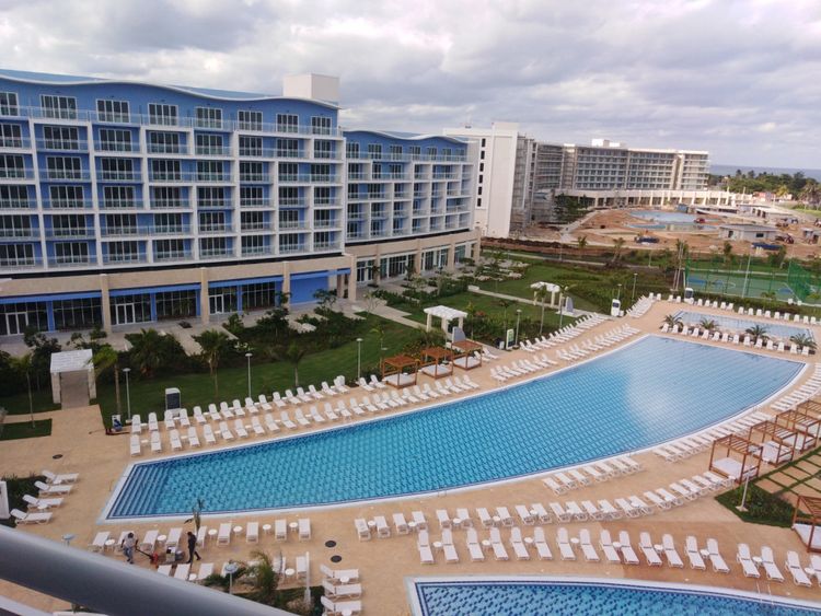 Hotel´s aereal panoramic view