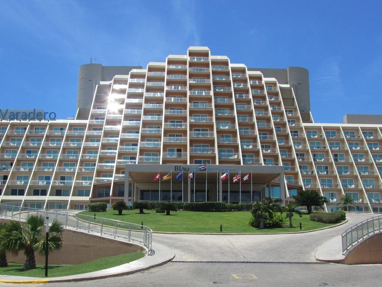 Panoramic hotel view