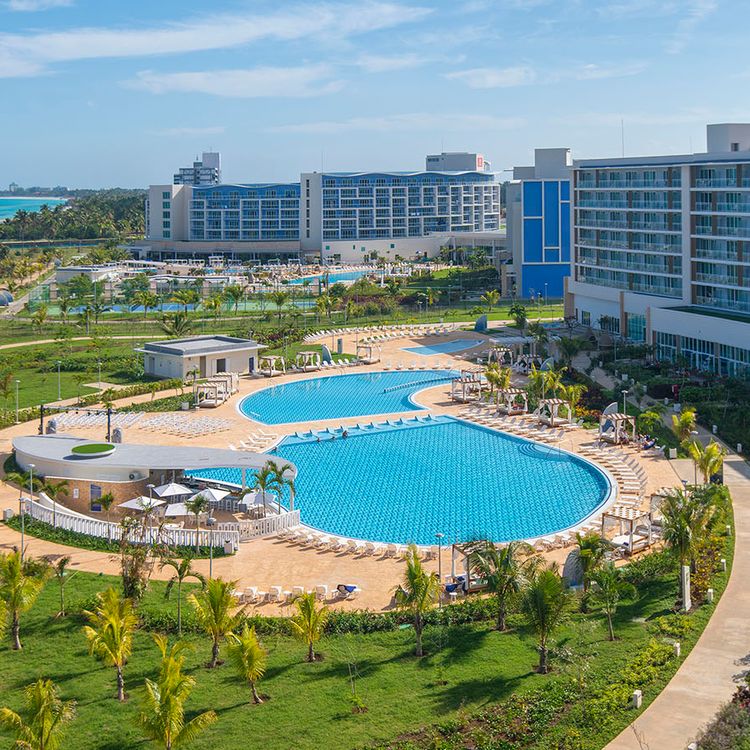 Hotel´s aereal panoramic view