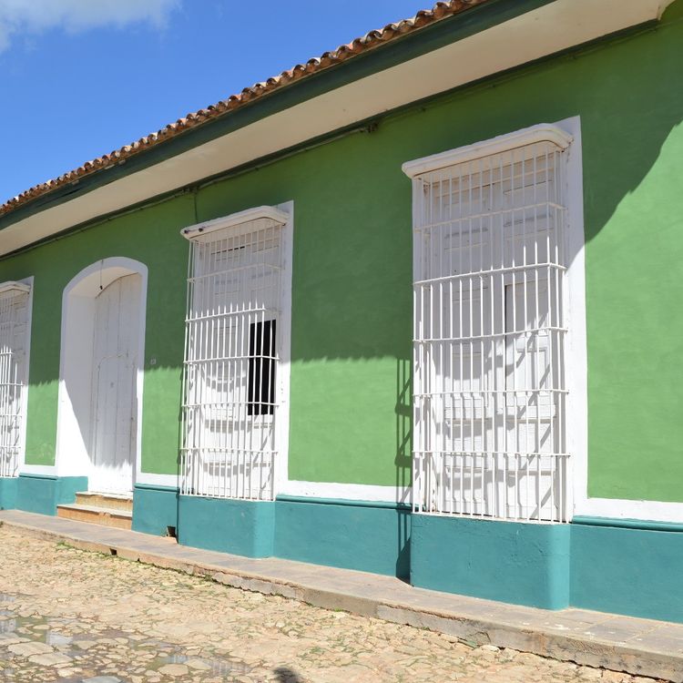 Panoramic house view