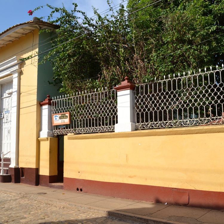 Panoramic house view