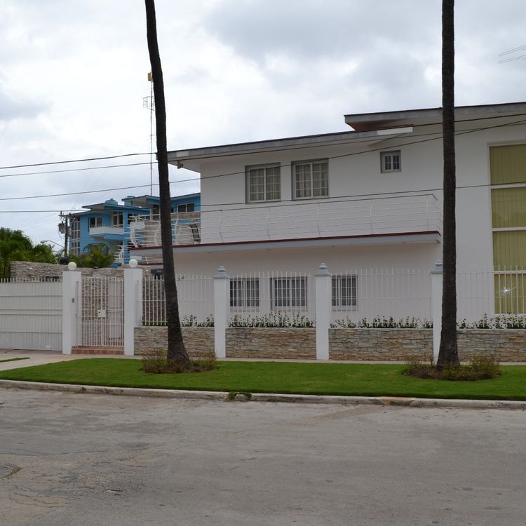 Panoramic house view