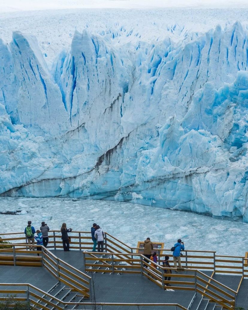 PERITO MORENO GLACIER panoramic view, Argentina.