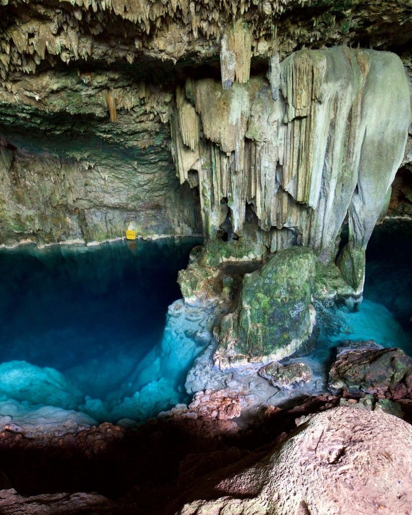 The Saturno Cave panoramic view, Matanzas, Cuba.