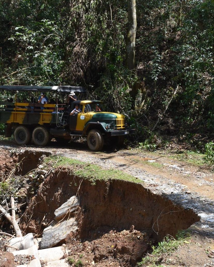 Guanayara Natural Park, Topes de Collantes, Sanctí Spíritus, Cuba.