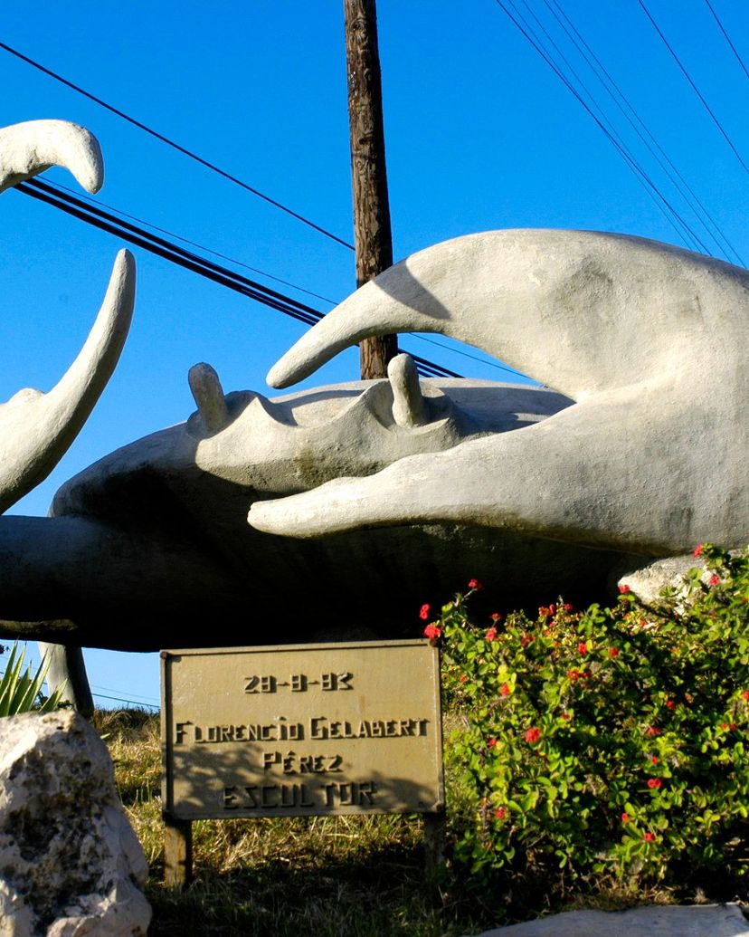 Crab monument, Caibarién city