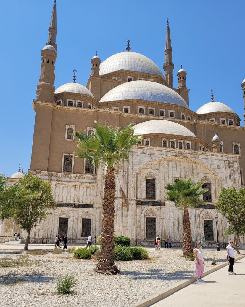The Mosque of Muhammad Ali, popularly known as the Alabaster Mosque. Cairo, Egypt.
