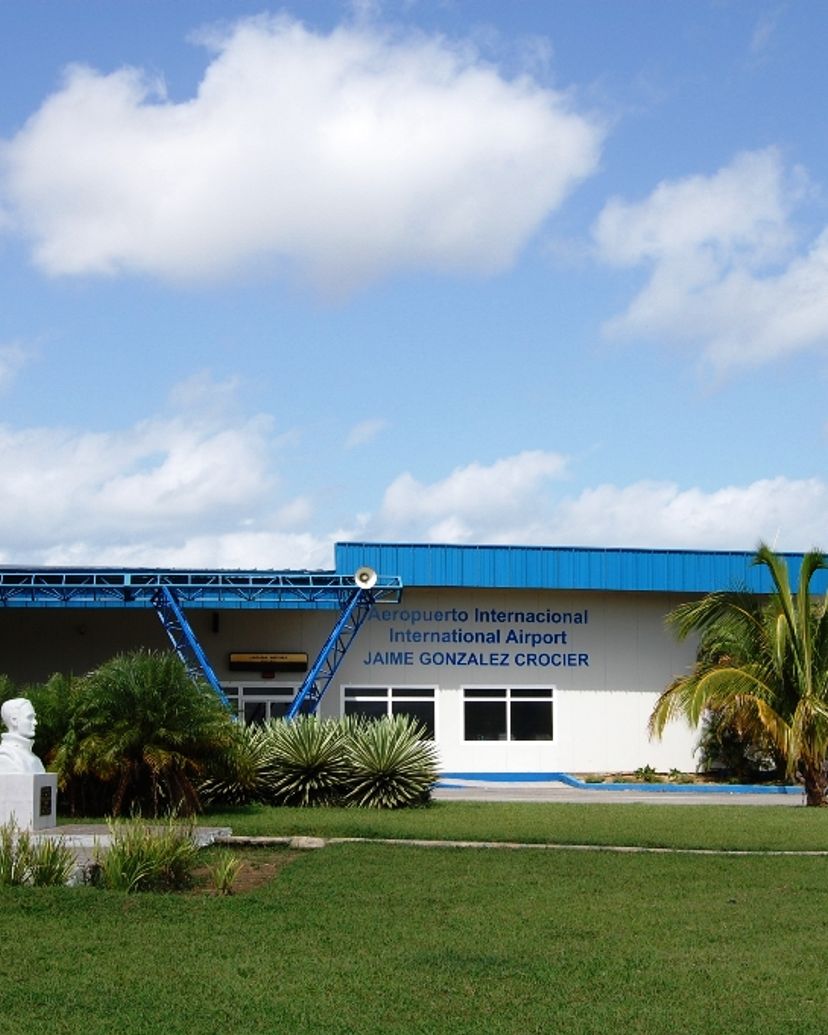 Jaime González International Airport, Cienfuegos, Cuba.