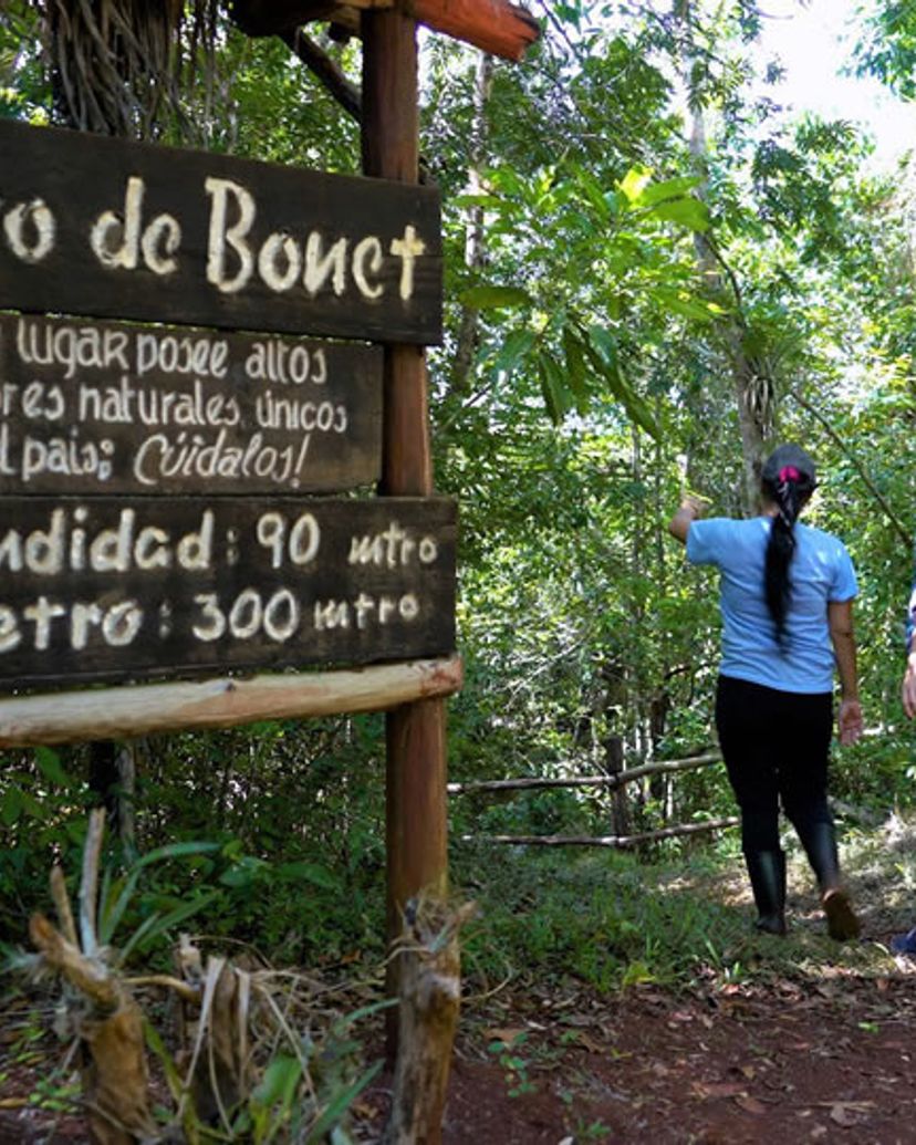 Reserva Ecológica Limones-Tuabaquey, Sierra de Cubitas, Camagüey, Cuba.