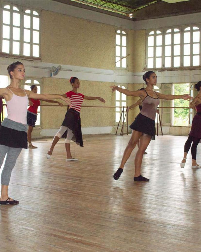 Professional clasical Ballet dancers of the city company Ballet de Camagüey