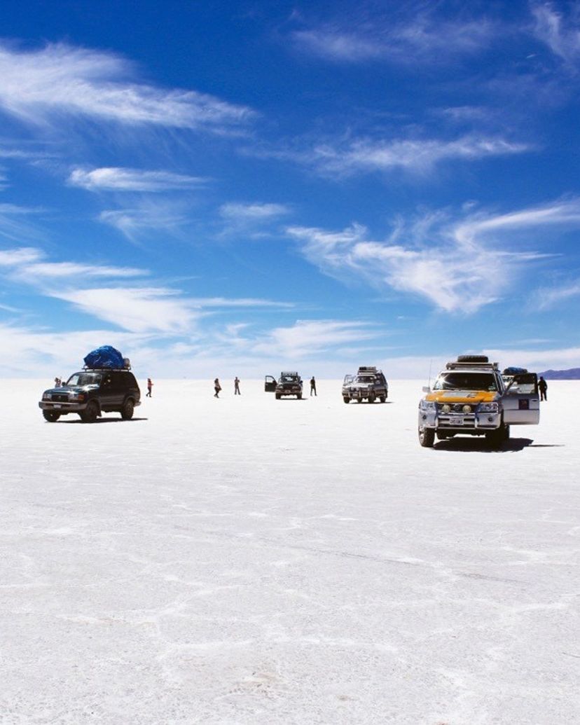 Salts Flats Uyuni route