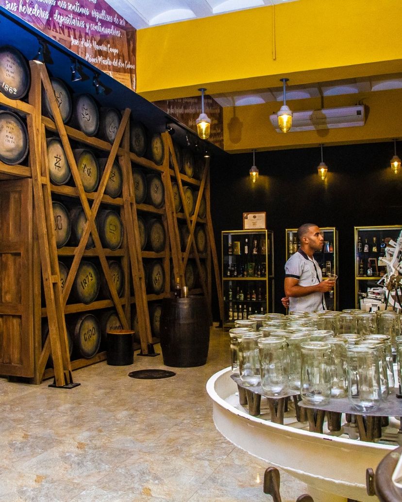 The Santiago de Cuba rum museum, Santiago de Cuba, Cuba.