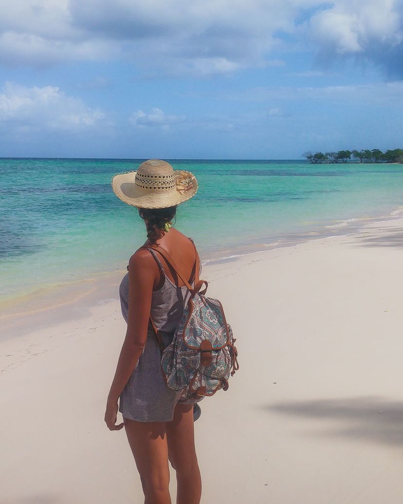 Cayo Jutias beach panoramic view, Pinar del Río