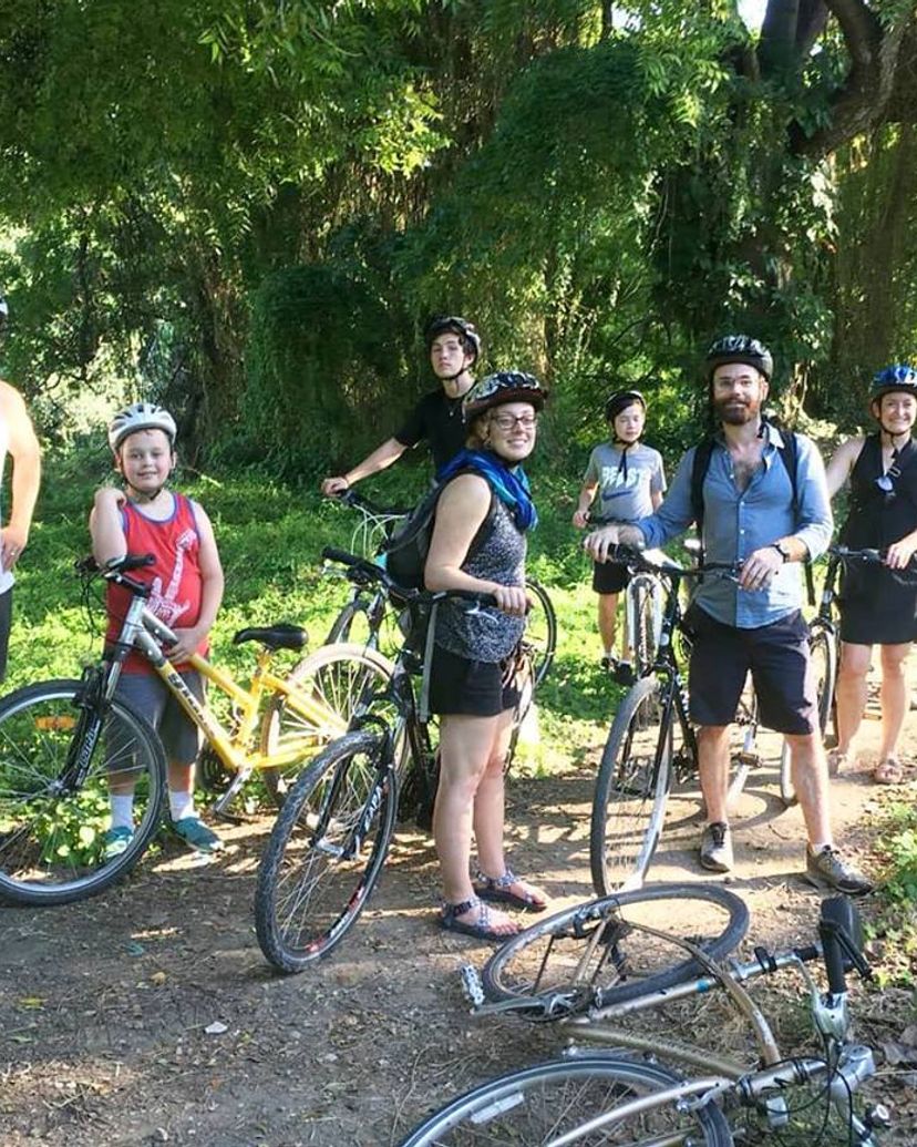 The Almendares Park, Vedado, Havana, Cuba. "The Enchanted Forest" Bike Tour