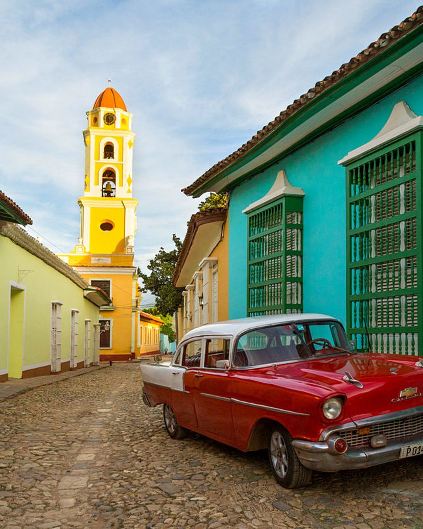 Trinidad old city panoramic view, Trinidad, Sancti Spíritus. Cuba.