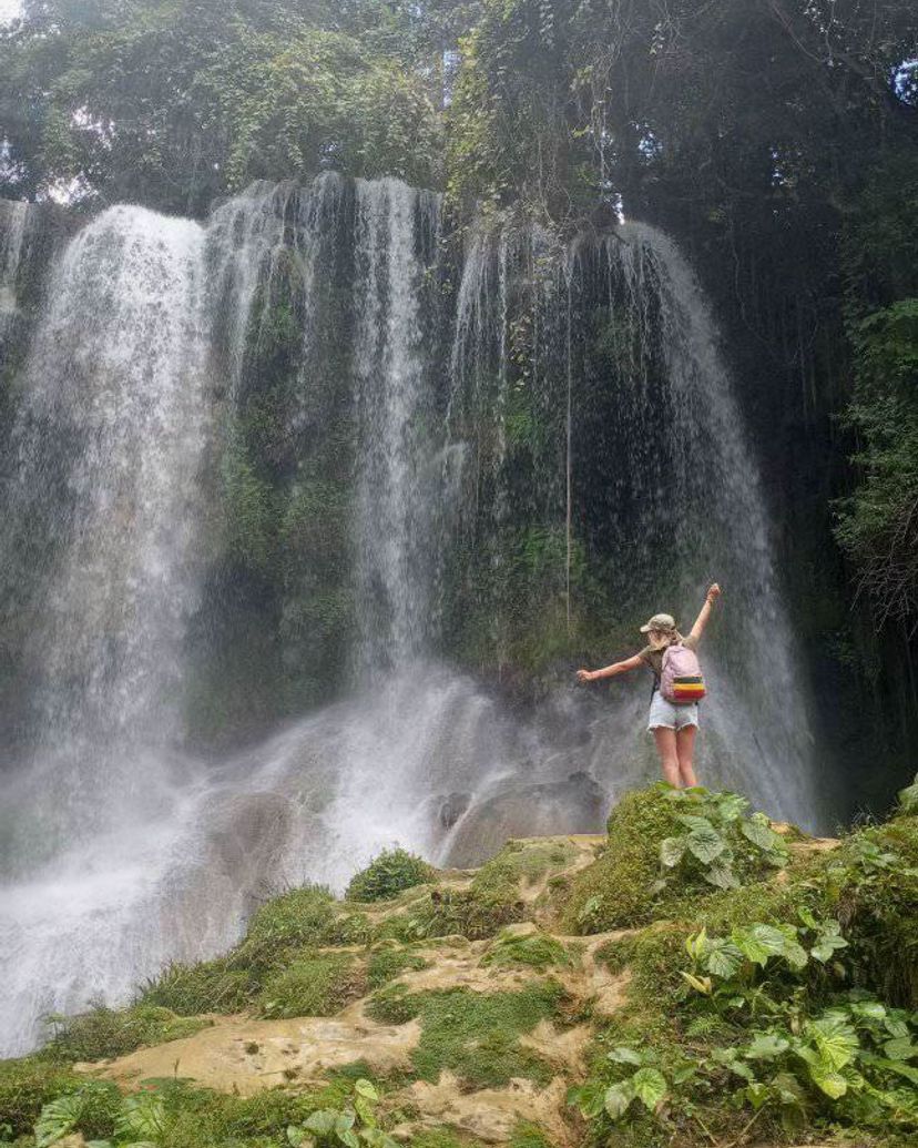 El Nicho Natural Park panoramic view, Cienfuegos. Cuba.