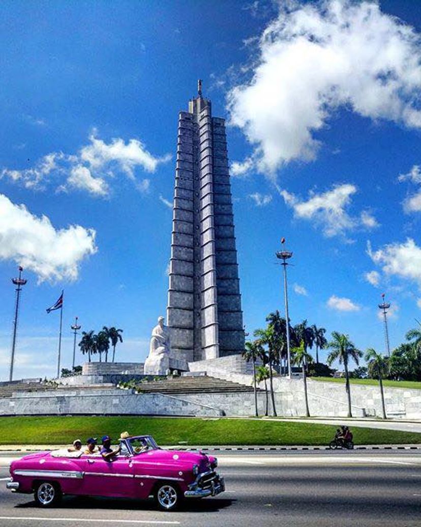 José Marti revolution square panoramic view, Havana, Cuba.