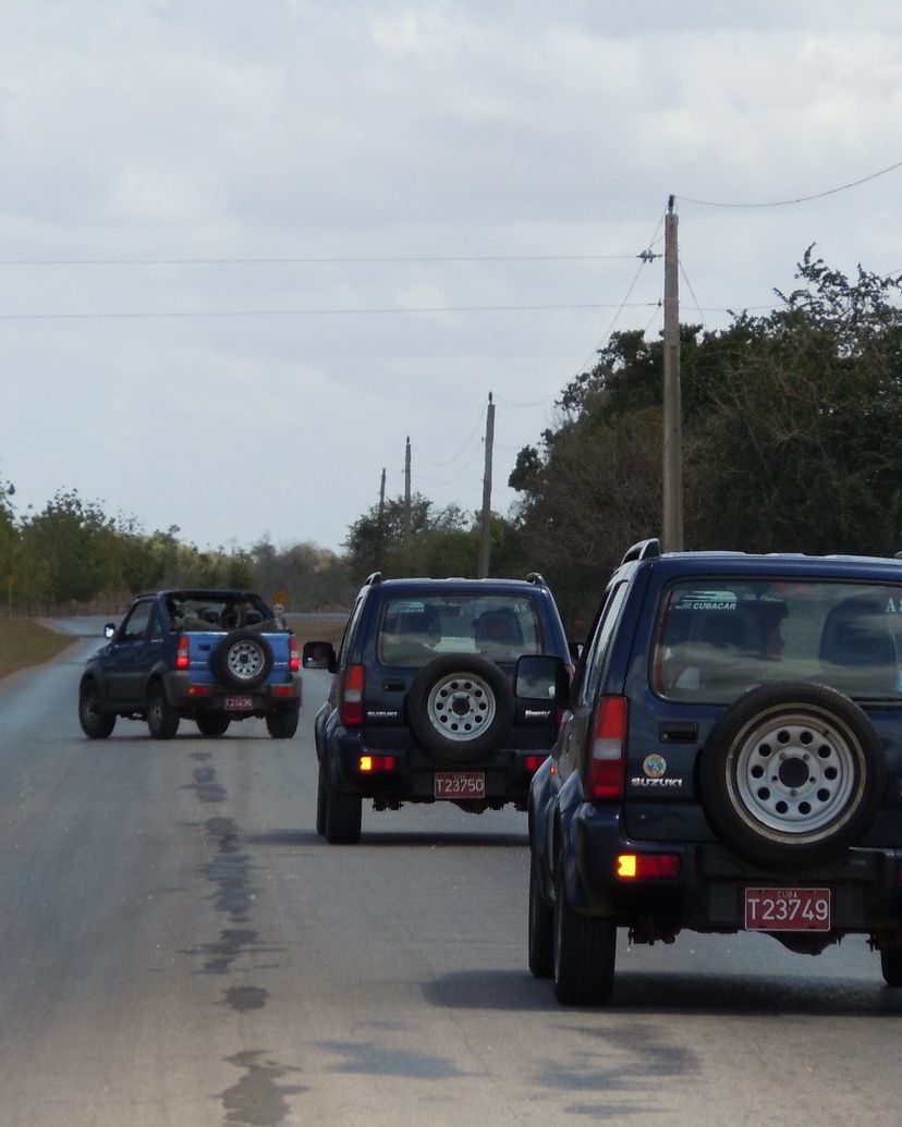 Cayo Coco inside jeep adventure tour, Jardines del Rey, Ciego de Ávila, Cuba.