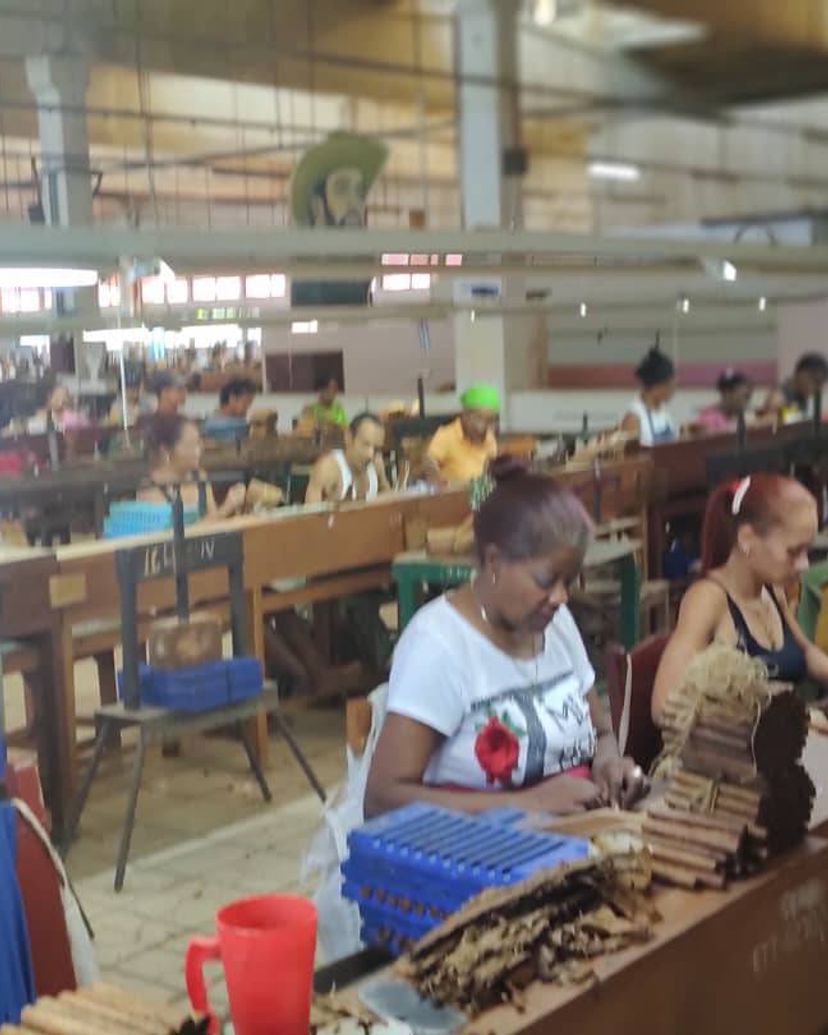 The tobacco factory in Santiago de Cuba, Cuba.