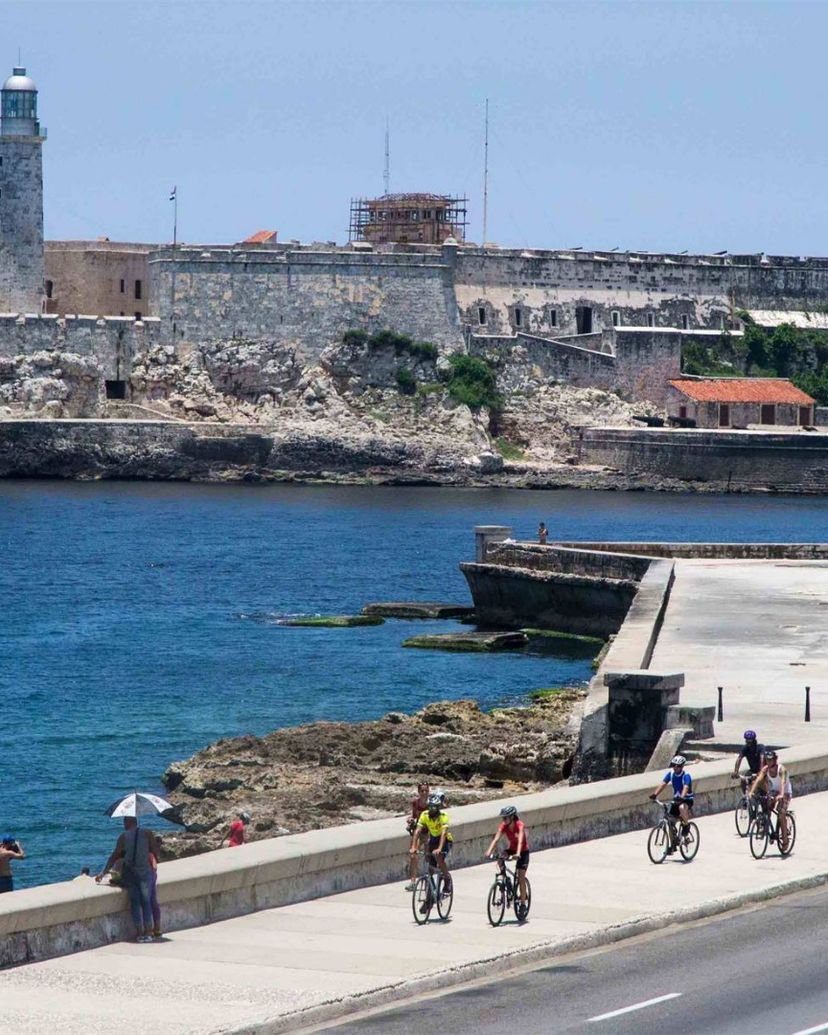 Castillo de los Tres Reyes del Morro (Castle of the Three Kings of Morro), a UNESCO World Heritage Site; Old Havana, Havana, Cuba.