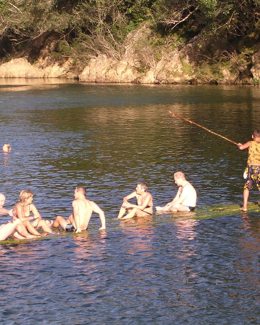Boat (Cayucas) ride through the waters of Toa river, Baracoa