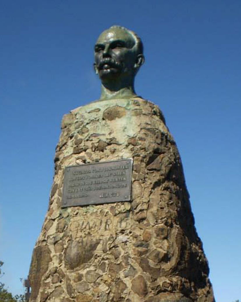 Monument to José Martí at Turquino National Park