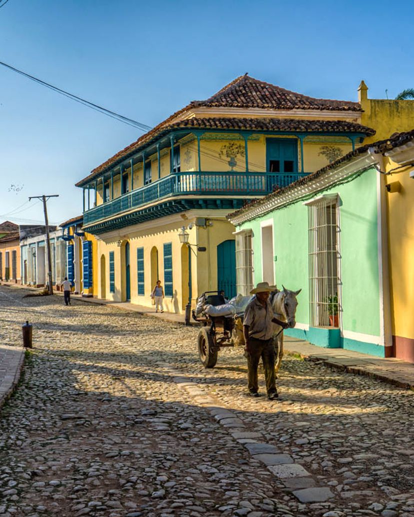 Trinidad old city panoramic view, Sancti Spíritus, Cuba