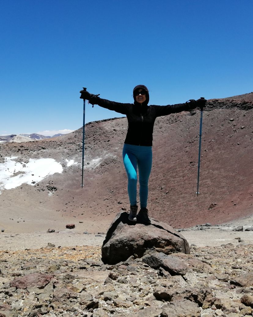 "TREKKING TO SACIEL VOLCANO" PREMIUM Tour, San Pedro de Atacama, Chile. 