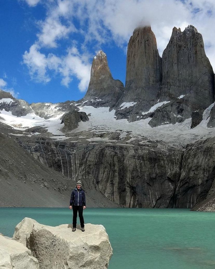 TORRES DEL PAINE NATIONAL PARK panoramic view, Chile.