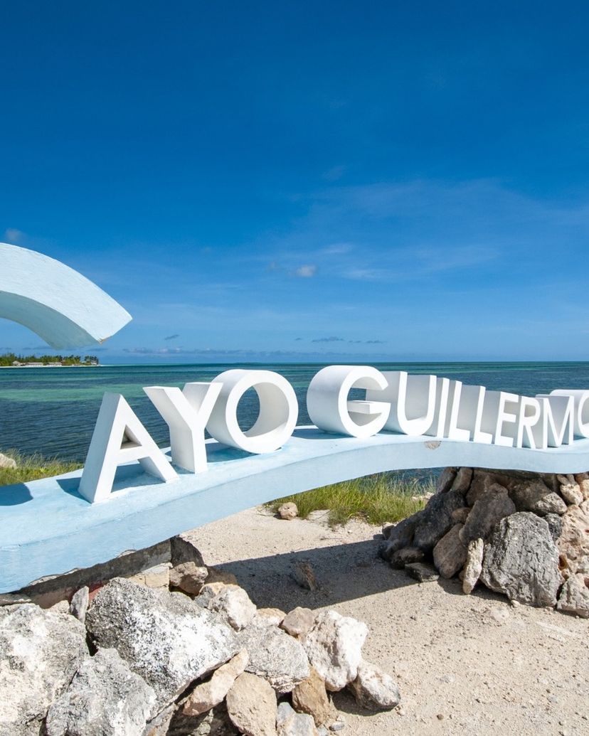Cayo Guillermo panoramic view, Jardines del Rey, Ciego de Ávila, Cuba.