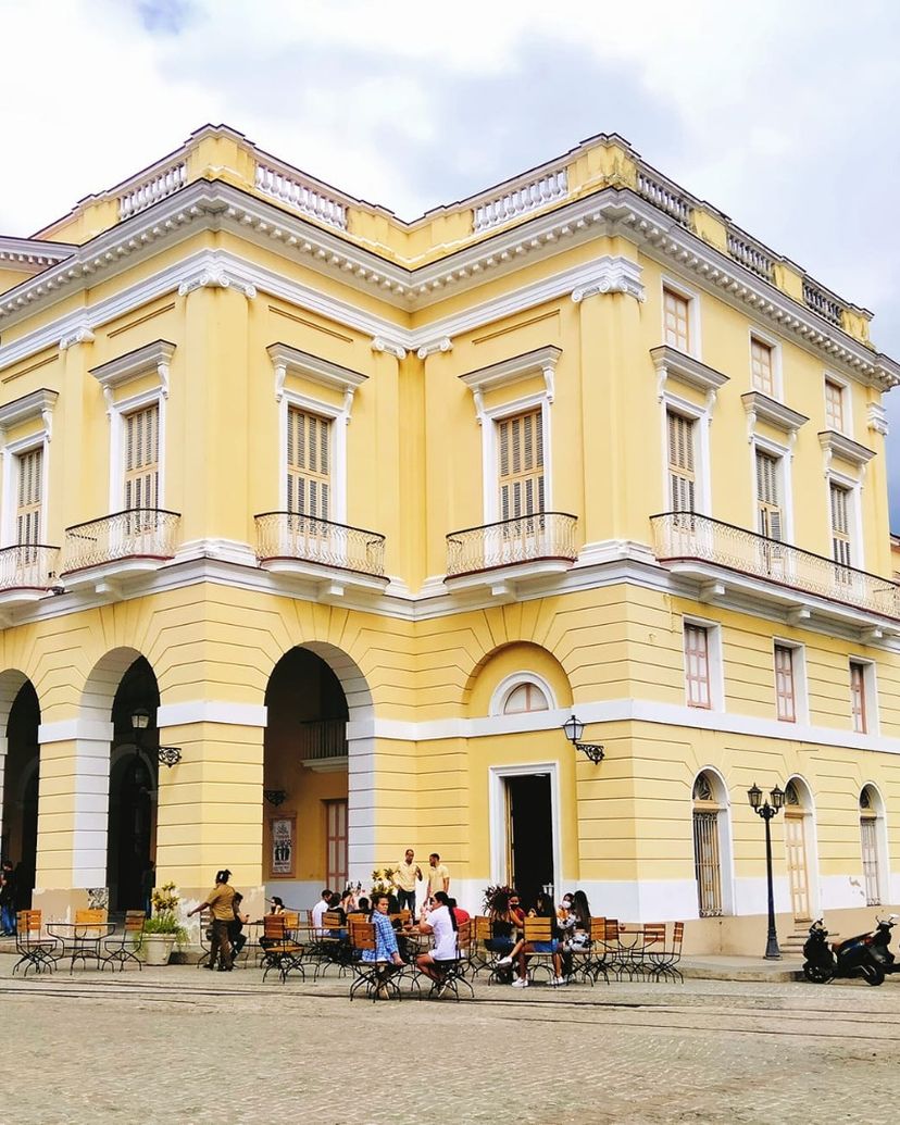 The Sauto teather panoramic view, Matanzas, Cuba.