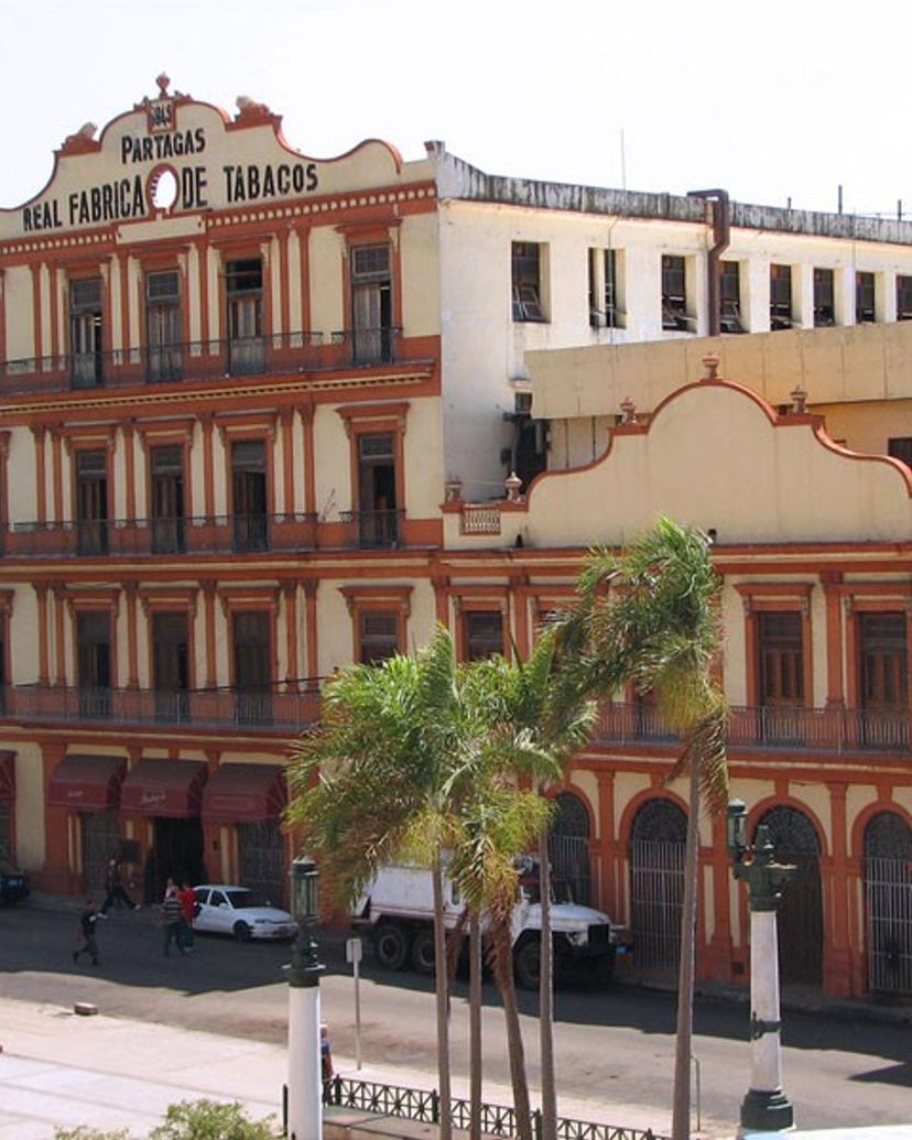 Francisco Pérez Germán (PARTAGÁS) Tobacco Factory panoramic view