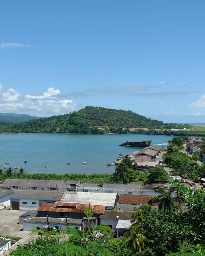 Baracoa city panoramic view, Guantánamo, Cuba.