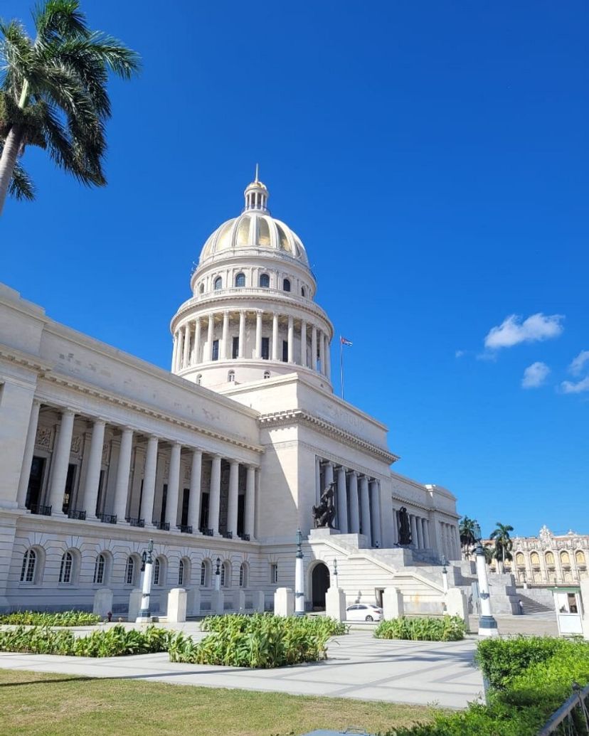 The National Capitol of Cuba, Old Havana, Havana, Cuba.