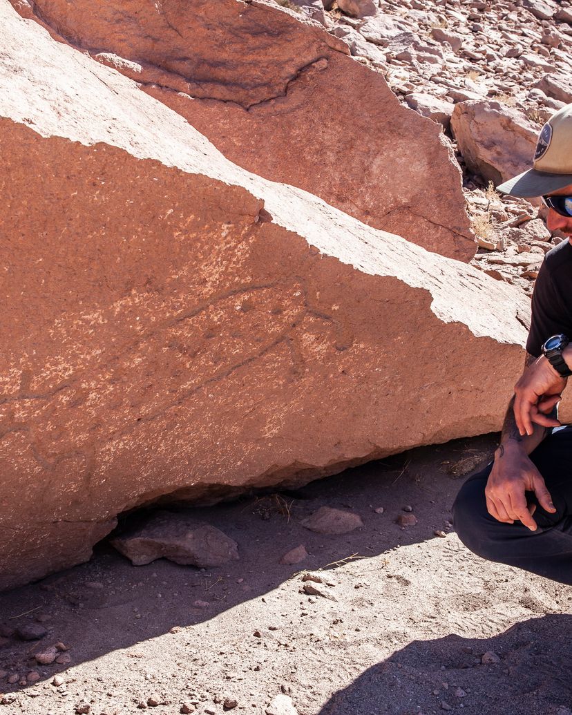 "RAINBOW VALLEY & YERBAS BUENAS PETROGLYPHS" PREMIUM Tour, San Pedro de Atacama, Chile. 