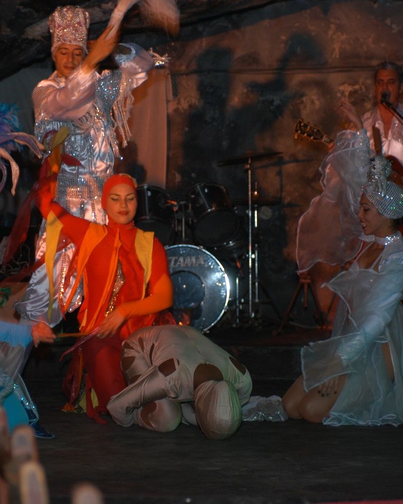 Cueva del pirata cabaret show, Varadero, Matanzas, Cuba.