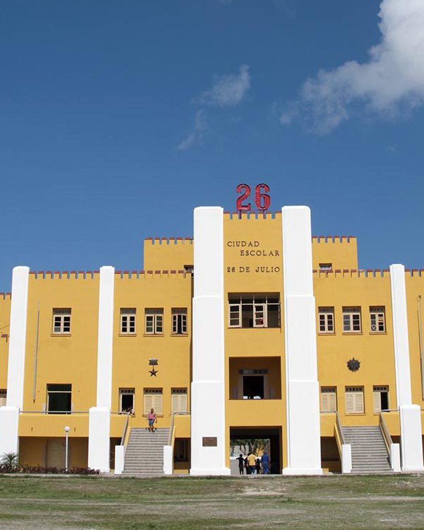 The Moncada garrison panoramic view, Santiago de Cuba city