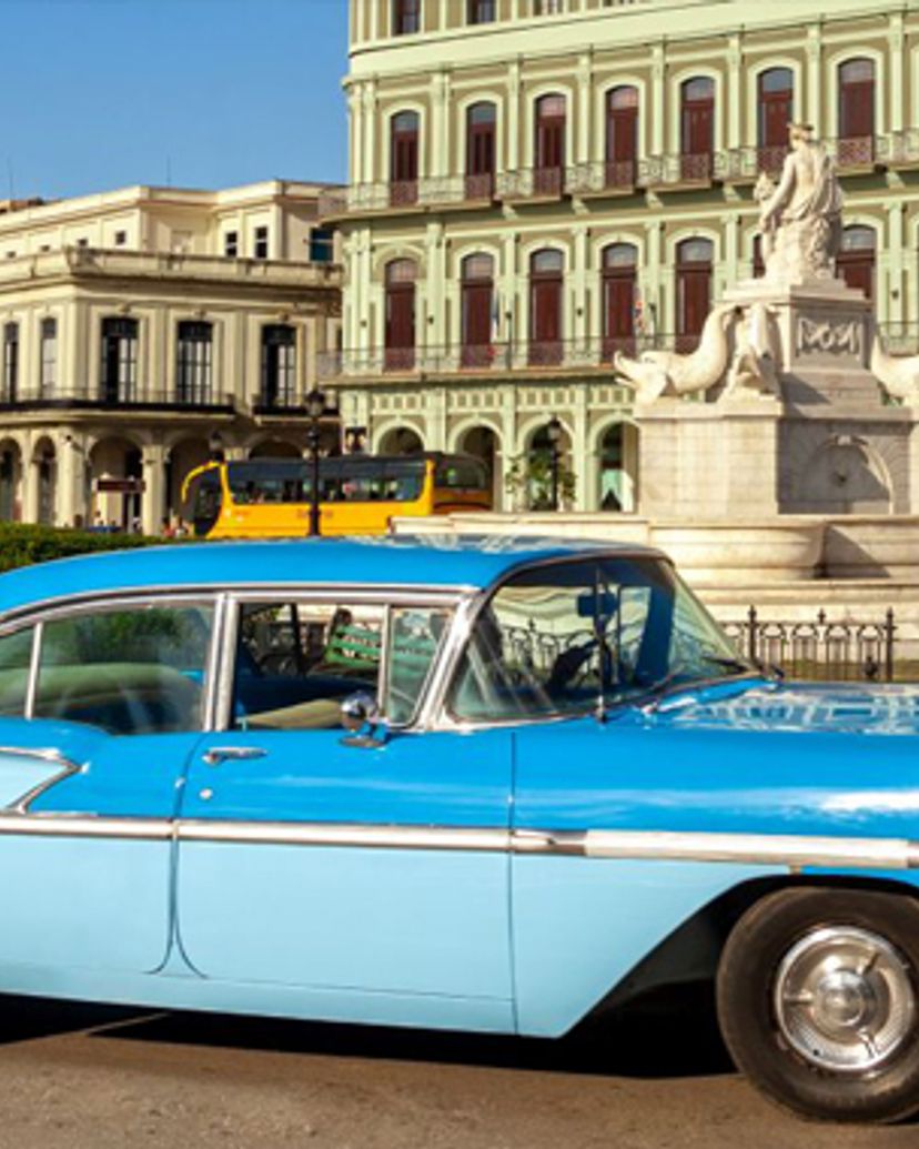 "OLD HAVANA + MODERN HAVANA IN AMERICAN CLASSIC CARS (HARD TOP)" Private Tour, Havana, Cuba.