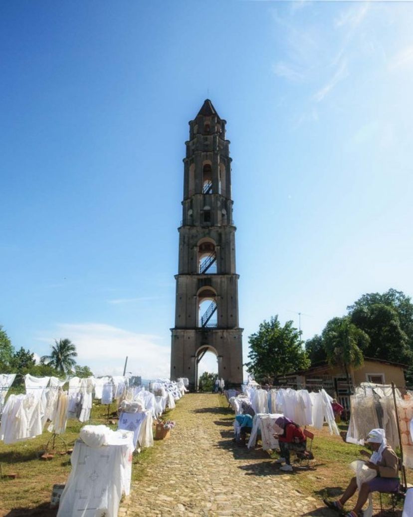 Manaca Iznaga tower panoramic view, Valley of the Sugar Mills, Trinidad, Sancti Spíritus. “To the Valley of the Mills, A Trip Through Time” Tour