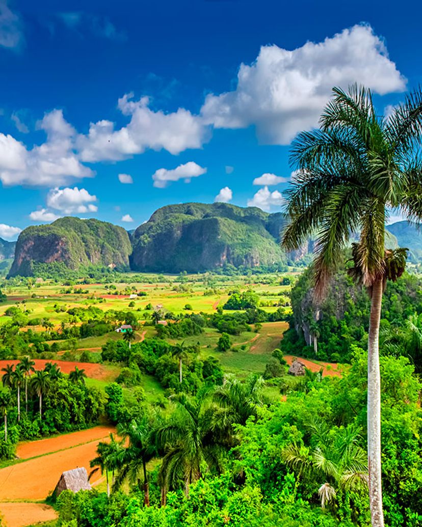 Viñales Valley panoramic view, Viñales, Pinar del Río, Cuba.