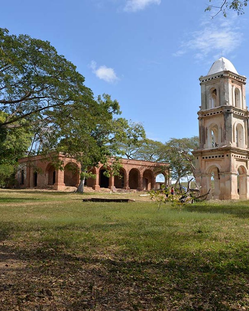 San Isidro de Los Destiladeros farm, Valley of the Sugar Mills, Trinidad. “Ride to Valley of the Sugar Mills + Sancti Spíritus in Old Fashion American Classic Cars” Tour