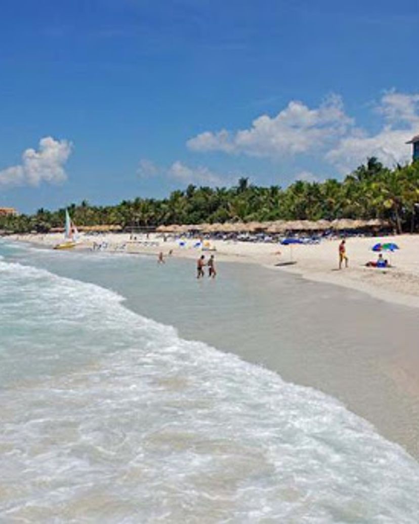 Varadero Beach panoramic view, Matanzas, Cuba.