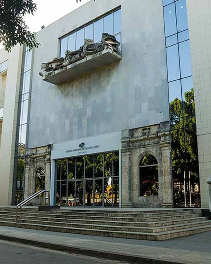 The National Museum of Fine Arts of Havana, Cuba.