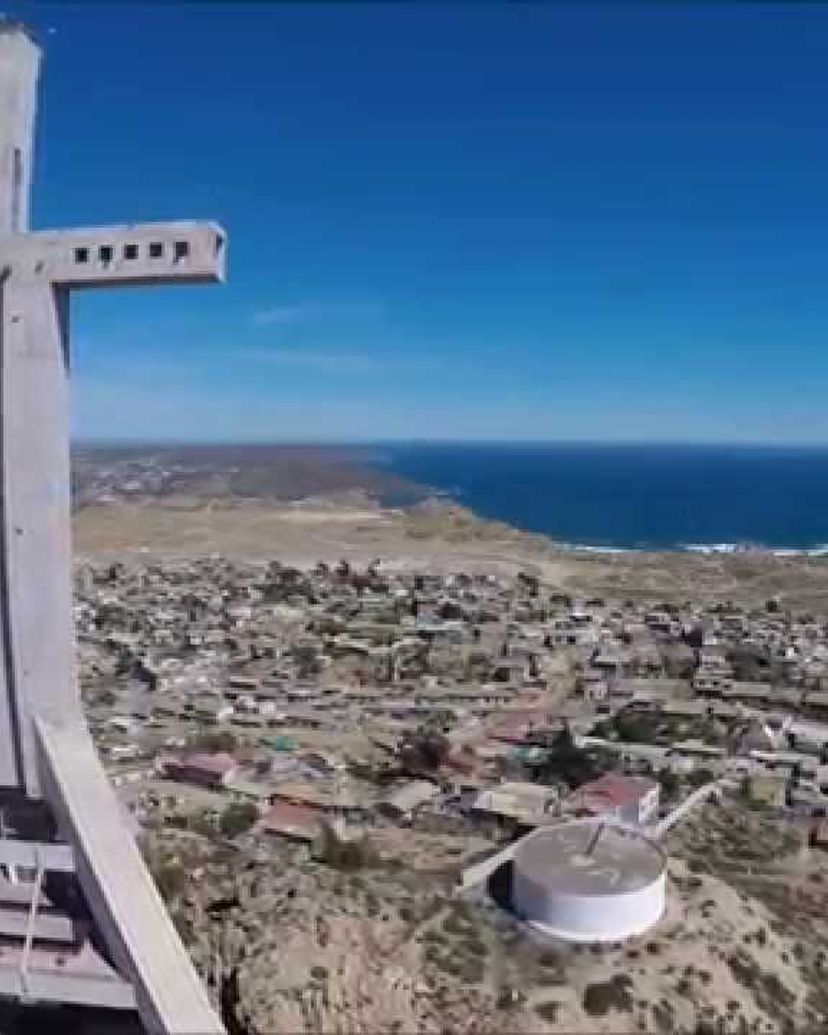 3rd millennium cross, Cerro El Vigía, Coquicombo region, Chile