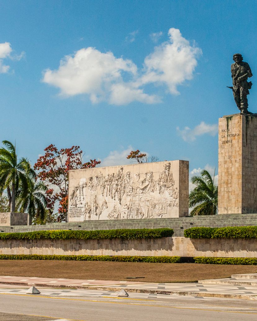 Ernesto Guevara revolution square panoramic view, Santa Clara, Villa Clara, Cuba.