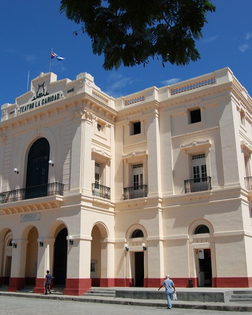 La Caridad theater panoramic view, Santa Clara, Villa Clara, Cuba.