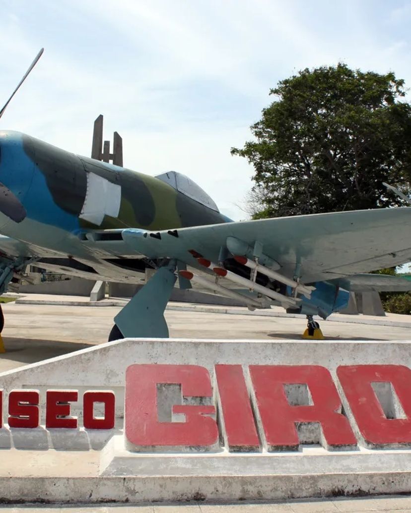 Playa Girón's Victory Museum panoramic view, Cienaga de Zapata, Matanzas, Cuba.