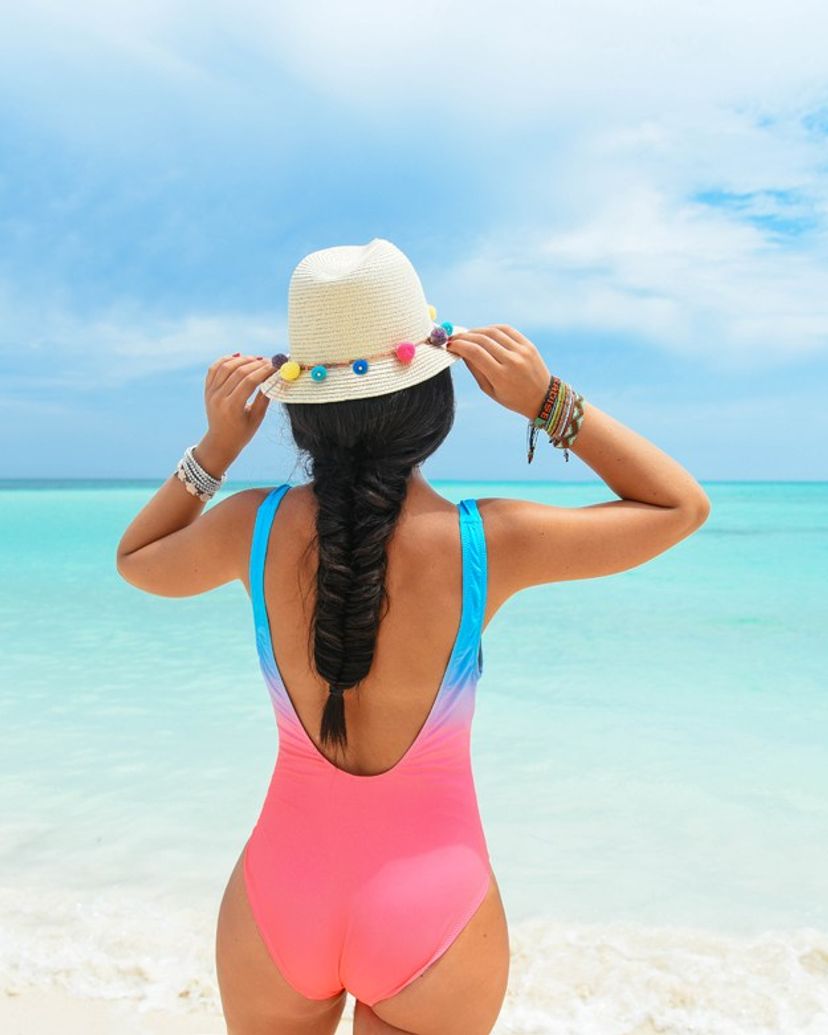 Cayo Levisa beach panoramic view, Pinar del Río