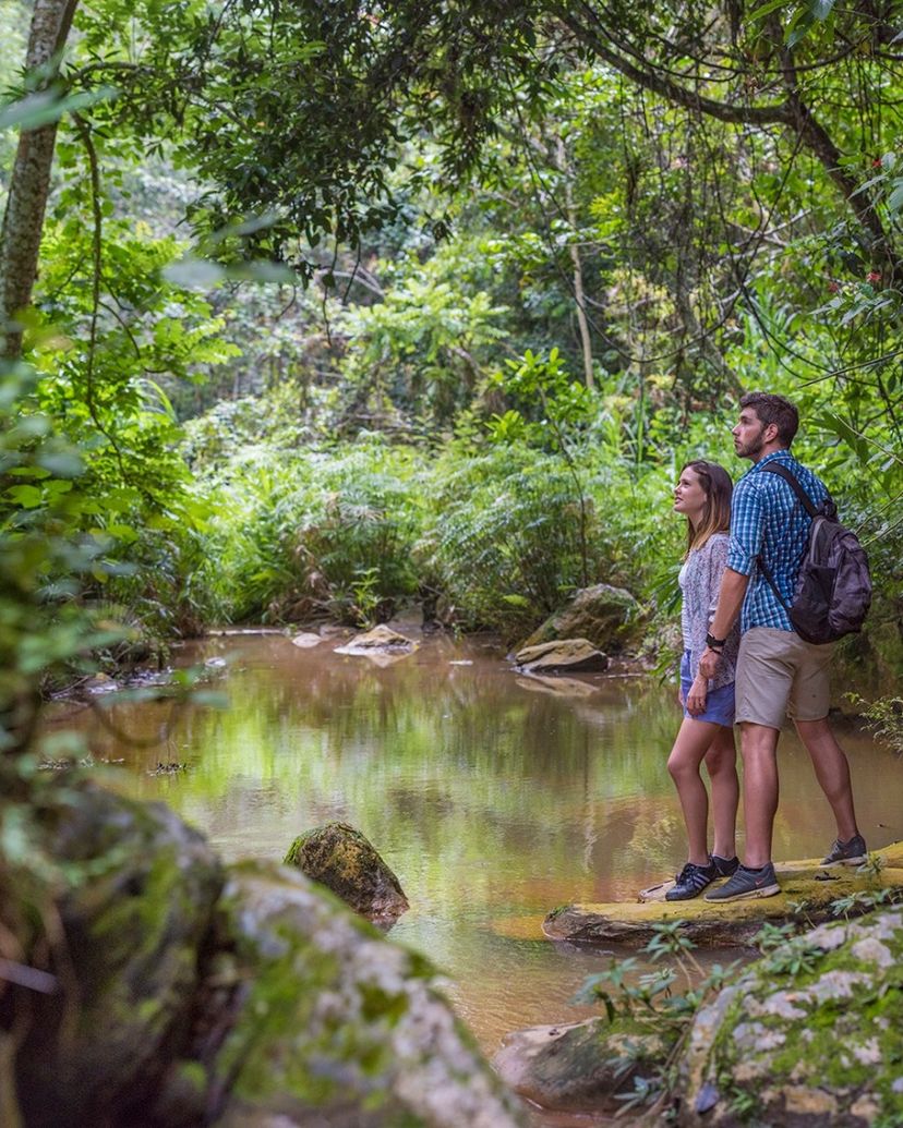 Salto del Caburní trail, Caburní Natural Park, Topes de Collantes, Cuba.
